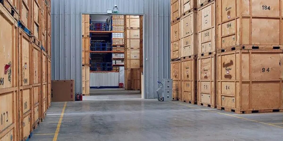 Secure storage solutions space of Move 4you limited
